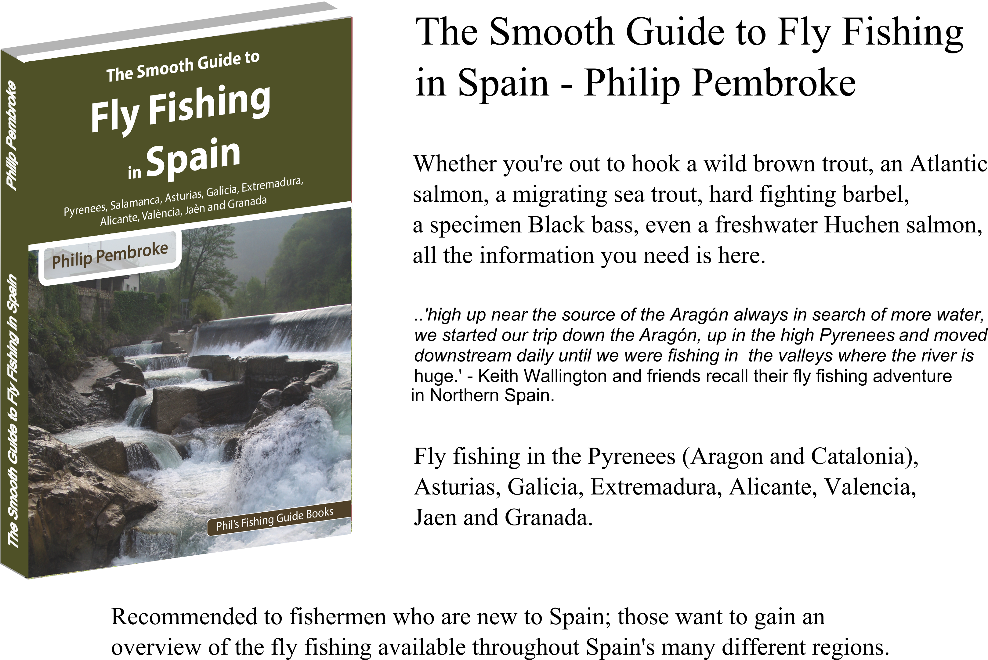 Books about fishing in Spain, France and Portugal - Fishing in