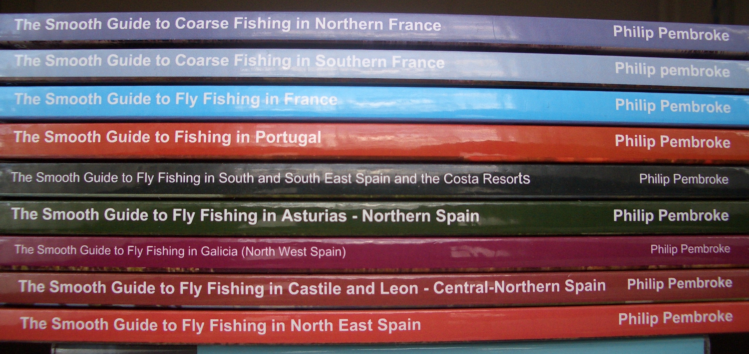 Books about fishing in Spain, France and Portugal - Fishing in